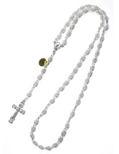Silver filigree rosary 2