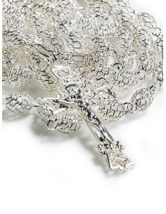 Silver filigree rosary Silver filigree rosary