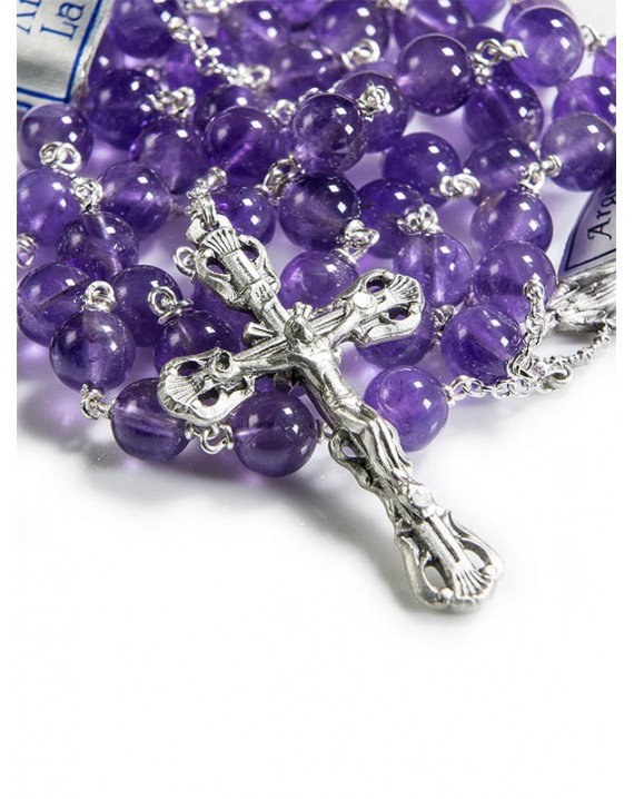 Amethyst Rosary 6mm beads