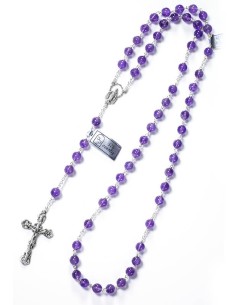 Amethyst Rosary 6mm beads Amethyst Rosary 6mm beads
