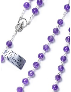 Amethyst Rosary 6mm beads Amethyst Rosary 6mm beads