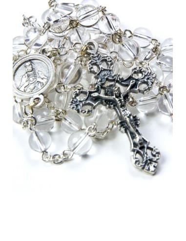 Clear Quartz Rosary
