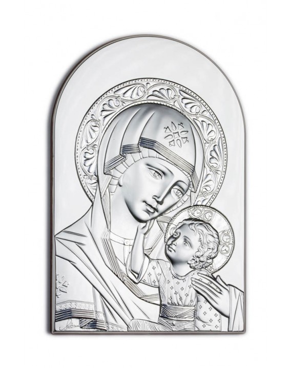 Virgin Mary Bilaminate Sterling Silver 0820