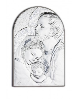 Holy Family Bilaminate Sterling Silver 0821