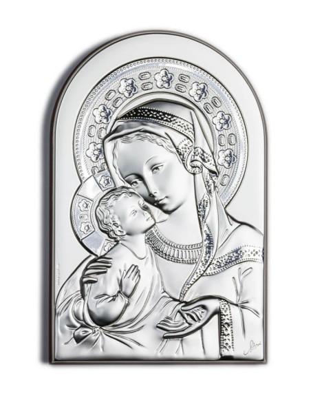 Virgin Mary Bilaminate Sterling Silver 0806 Virgin Mary Bilaminate Sterling Silver 0806