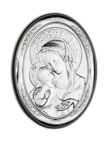 Virgin Mary Bilaminate Sterling Silver 0813