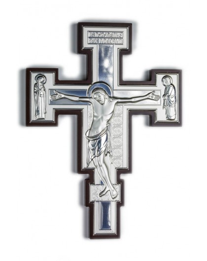 Crucifix Bilaminate Sterling Silver 0802