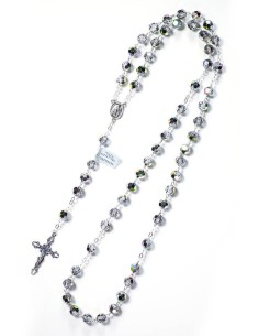 Silver Crystal Rosary Silver Crystal Rosary