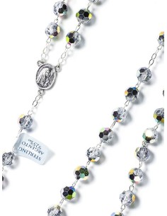 Silver Crystal Rosary Silver Crystal Rosary