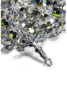 Silver Crystal Rosary Silver Crystal Rosary
