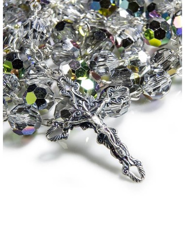 Silver Crystal Rosary Silver Crystal Rosary