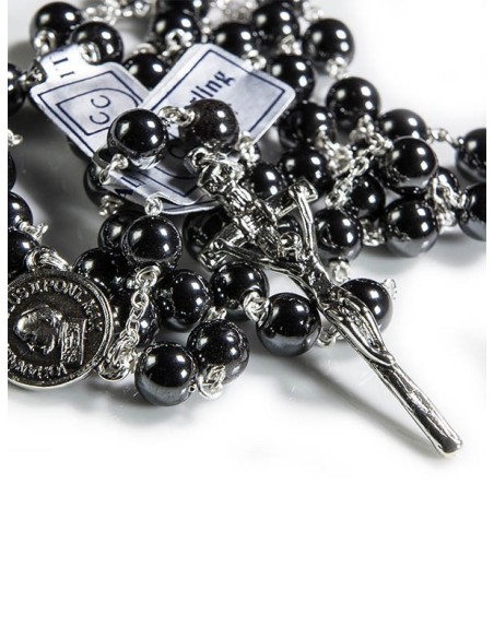 John Paul II Precious Hematite Rosary John Paul II Precious Hematite Rosary