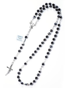 Black Agate Natural Stone Rosary Black Agate Natural Stone Rosary