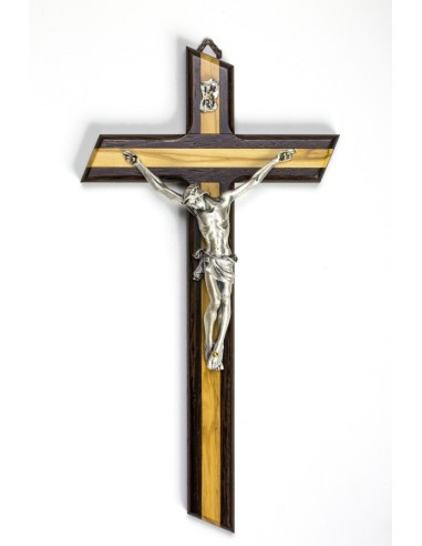 Light and Dark wood Crucifix