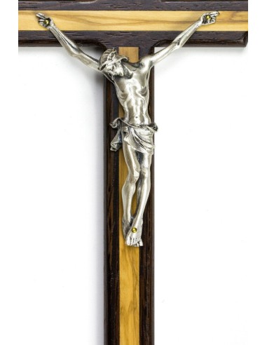 Light and Dark wood Crucifix