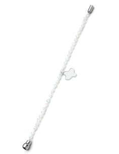 Crystal Bracelet - White - Magnetic clip Crystal Bracelet - White - Magnetic clip