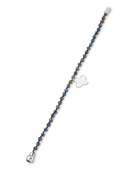 Crystal Bracelet - Aurora Black - Magnetic clip Crystal Bracelet - Aurora Black - Magnetic clip