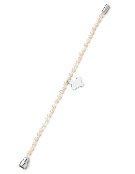 Crystal Bracelet - Ivory - Magnetic clip Crystal Bracelet - Ivory - Magnetic clip