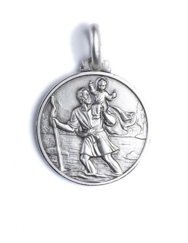 St Christopher Necklace, Mens Saint Christopher Pendants, St Christopher  Charms | F.Hinds Jewellers