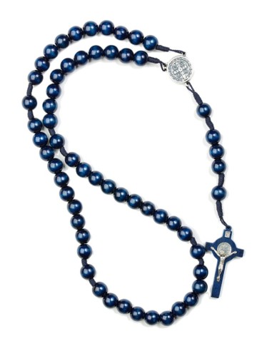 St Benedict wooden Rosary