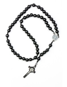 St Benedict wooden Rosary St Benedict wooden Rosary
