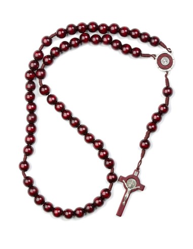 St Benedict wooden Rosary