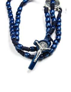 St Benedict wooden Rosary St Benedict wooden Rosary