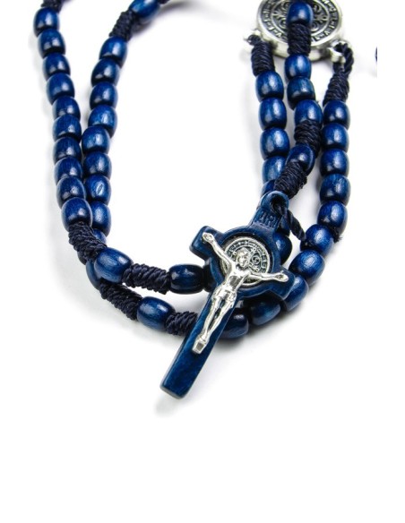 St Benedict wooden Rosary St Benedict wooden Rosary