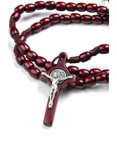 St Benedict wooden Rosary