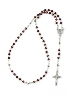 St Benedict wooden Rosary St Benedict wooden Rosary
