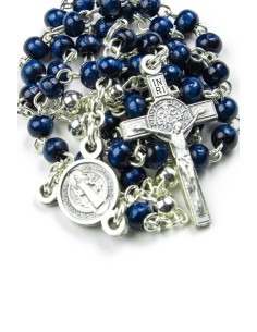 St Benedict wooden Rosary St Benedict wooden Rosary