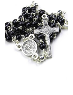 St Benedict wooden Rosary St Benedict wooden Rosary