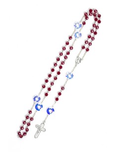 Pearl and Strass Sterling Silver Rosary Pearl and Strass Sterling Silver Rosary