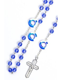 Pearl and Strass Sterling Silver Rosary Pearl and Strass Sterling Silver Rosary