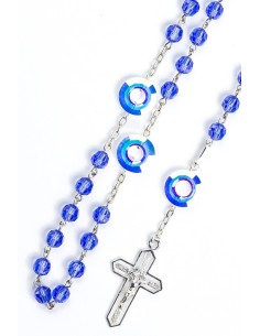 Pearl and Strass Sterling Silver Rosary