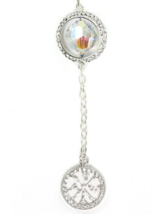Swarowski Clear Crystal with Strass Ring Rosary Bracelet Swarowski Clear Crystal with Strass Ring Rosary Bracelet