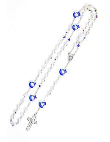 Pearl and Strass Sterling Silver Rosary