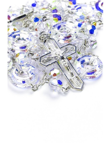 Pearl and Strass Sterling Silver Rosary Pearl and Strass Sterling Silver Rosary