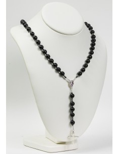 Satin Onyx and hematite Satin Onyx and hematite