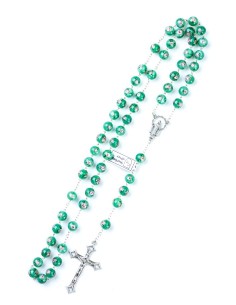Green Murano glass Rosary Green Murano glass Rosary