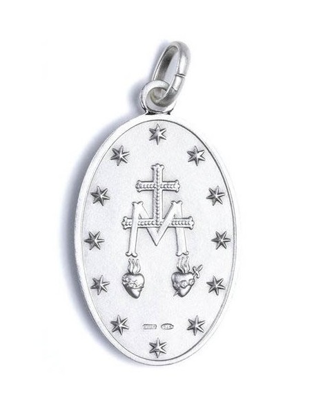Sterling Silver Tiny Miraculous Medal Sterling Silver Tiny Miraculous Medal