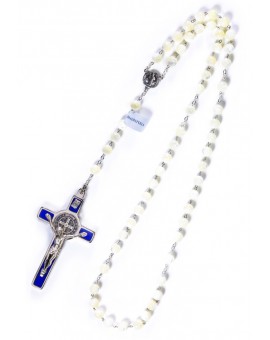 St. Benedict Mother of Pearl Rosary