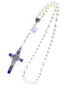 St. Benedict Mother of Pearl Rosary