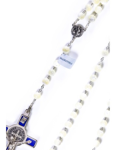 St. Benedict Mother of Pearl Rosary