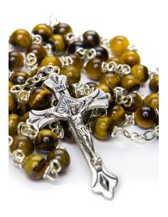 Tiger's Eye Rosary Tiger's Eye Rosary