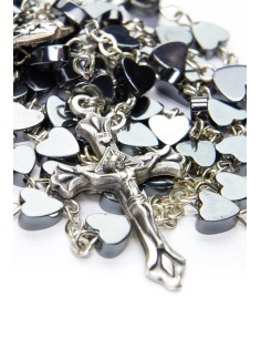 Metal Hearts Rosary Metal Hearts Rosary