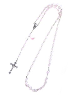 Pale Rose Quartz Rosary Pale Rose Quartz Rosary