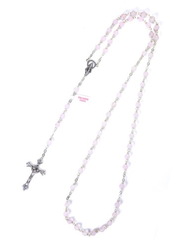 Pale Rose Quartz Rosary