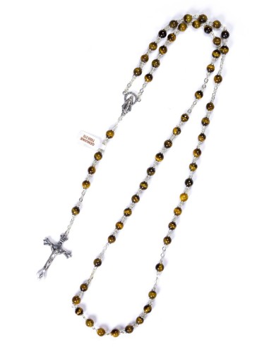 Tiger's Eye Rosary