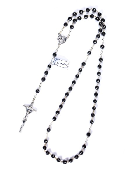 Benedict XVI Hematite Rosary Benedict XVI Hematite Rosary